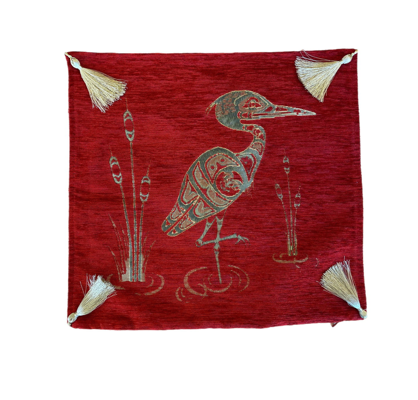 Heron Pillow Cover