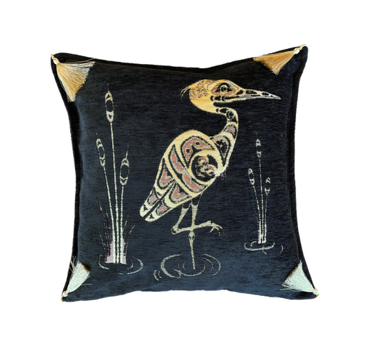 Heron Pillow Cover