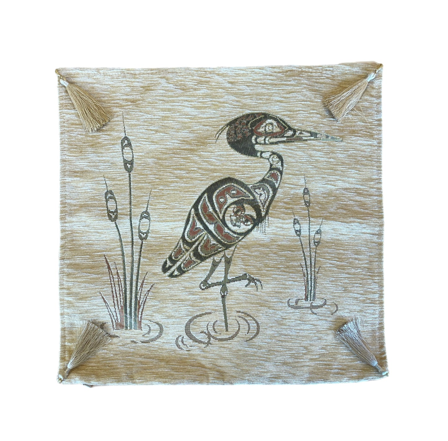 Heron Pillow Cover