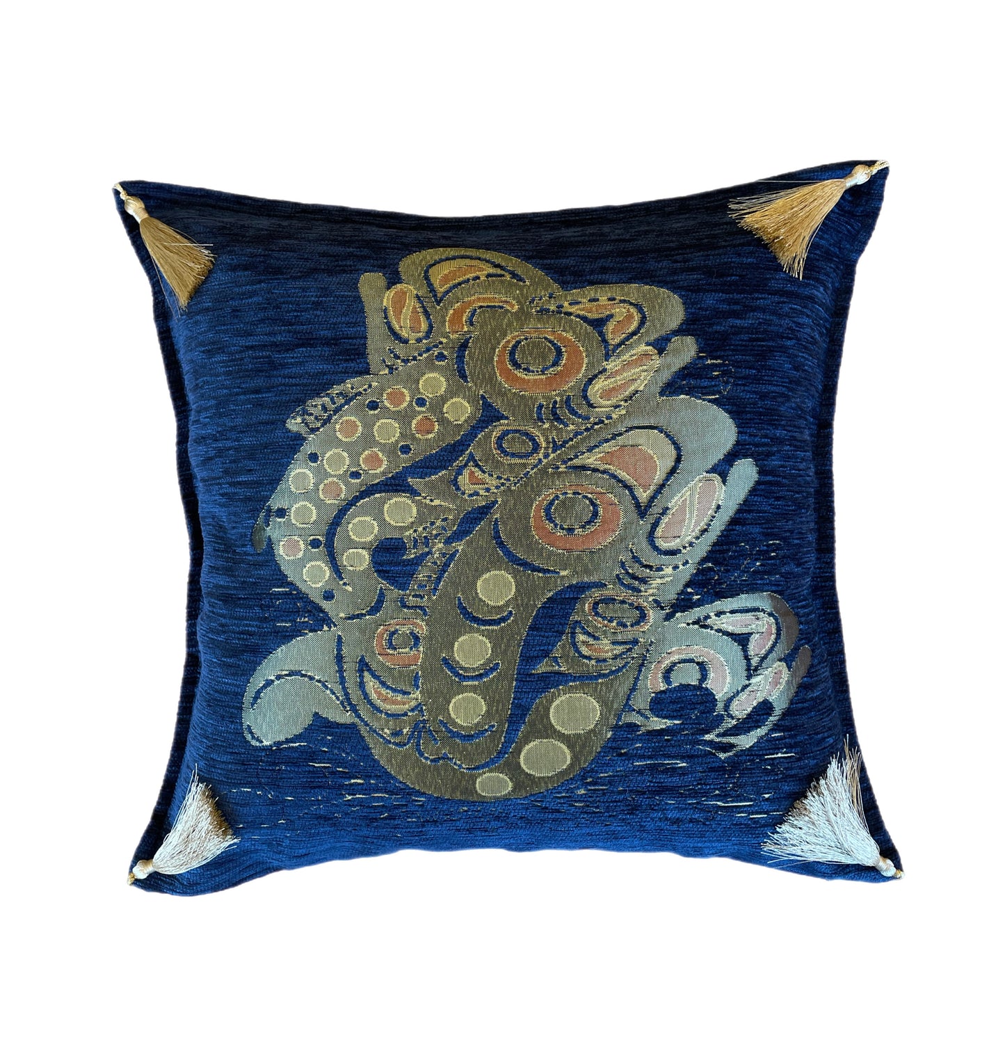 Salmon Stream Pillow Cover