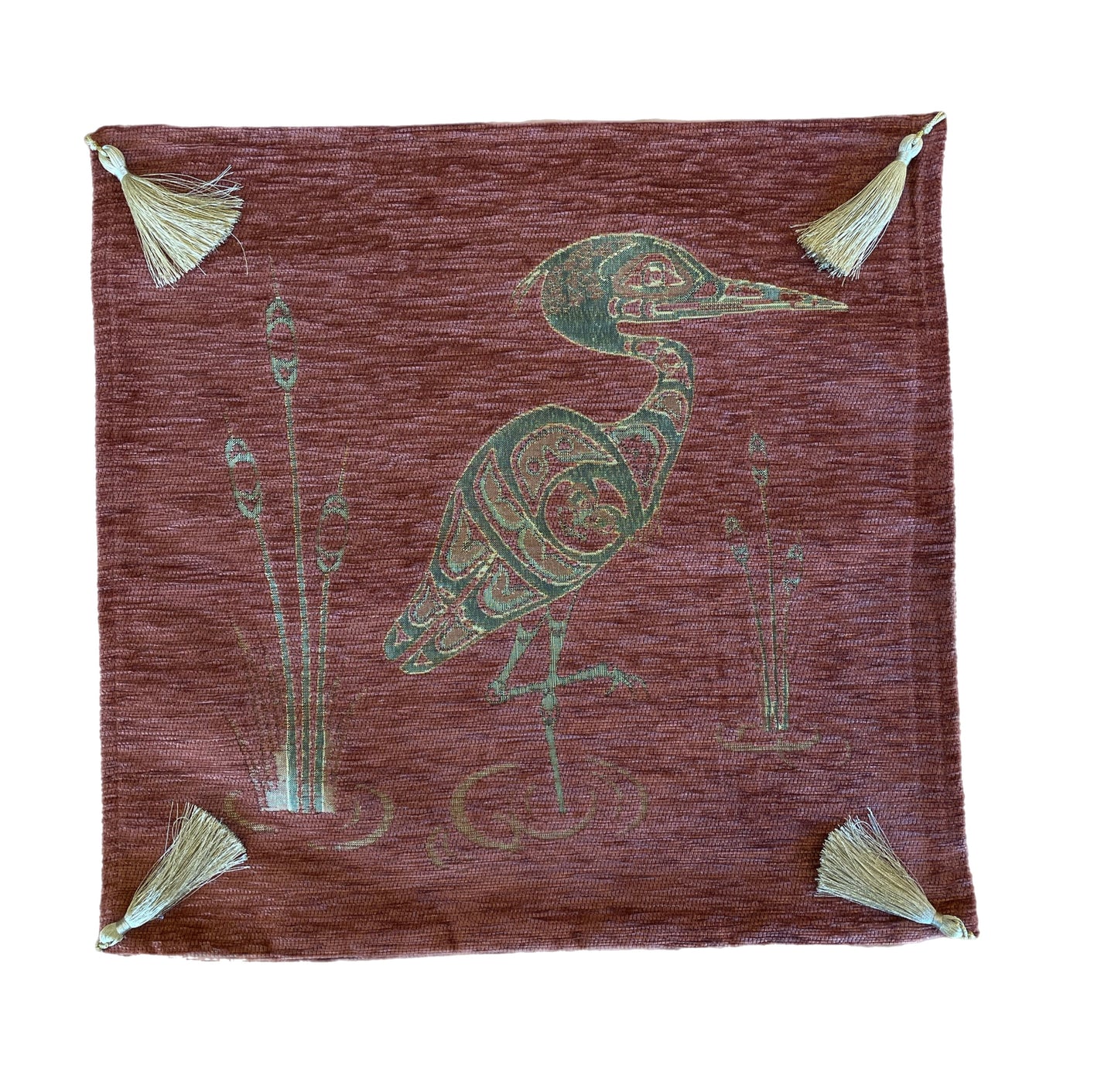 Heron Pillow Cover