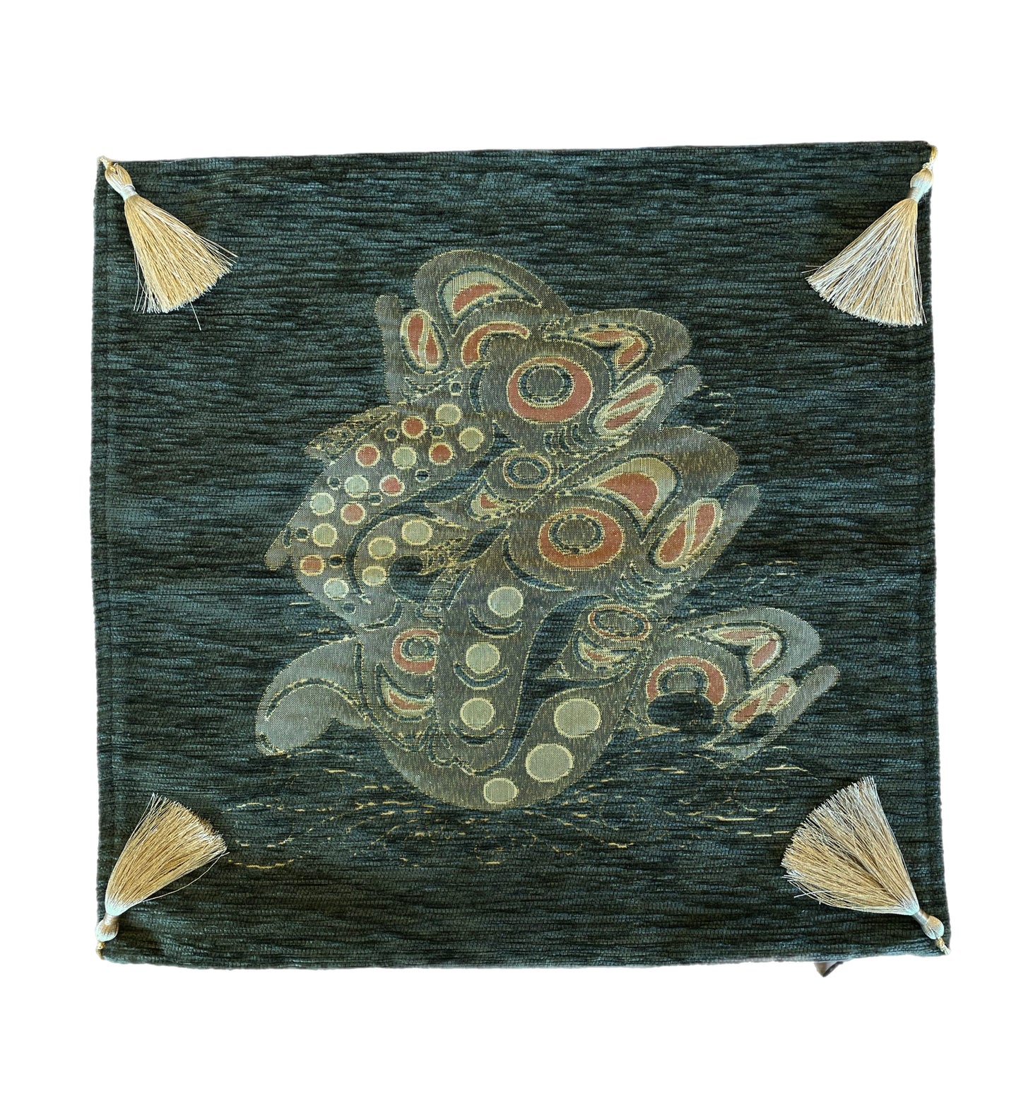 Salmon Stream Pillow Cover